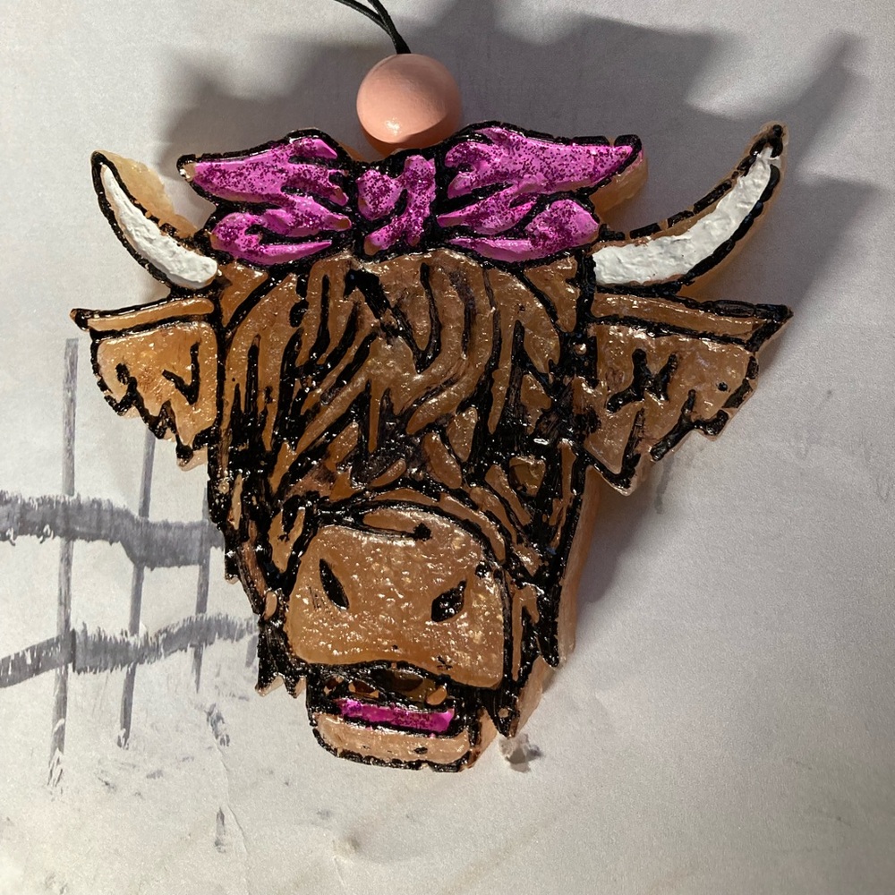 Highland Cow Freshener/Ornament